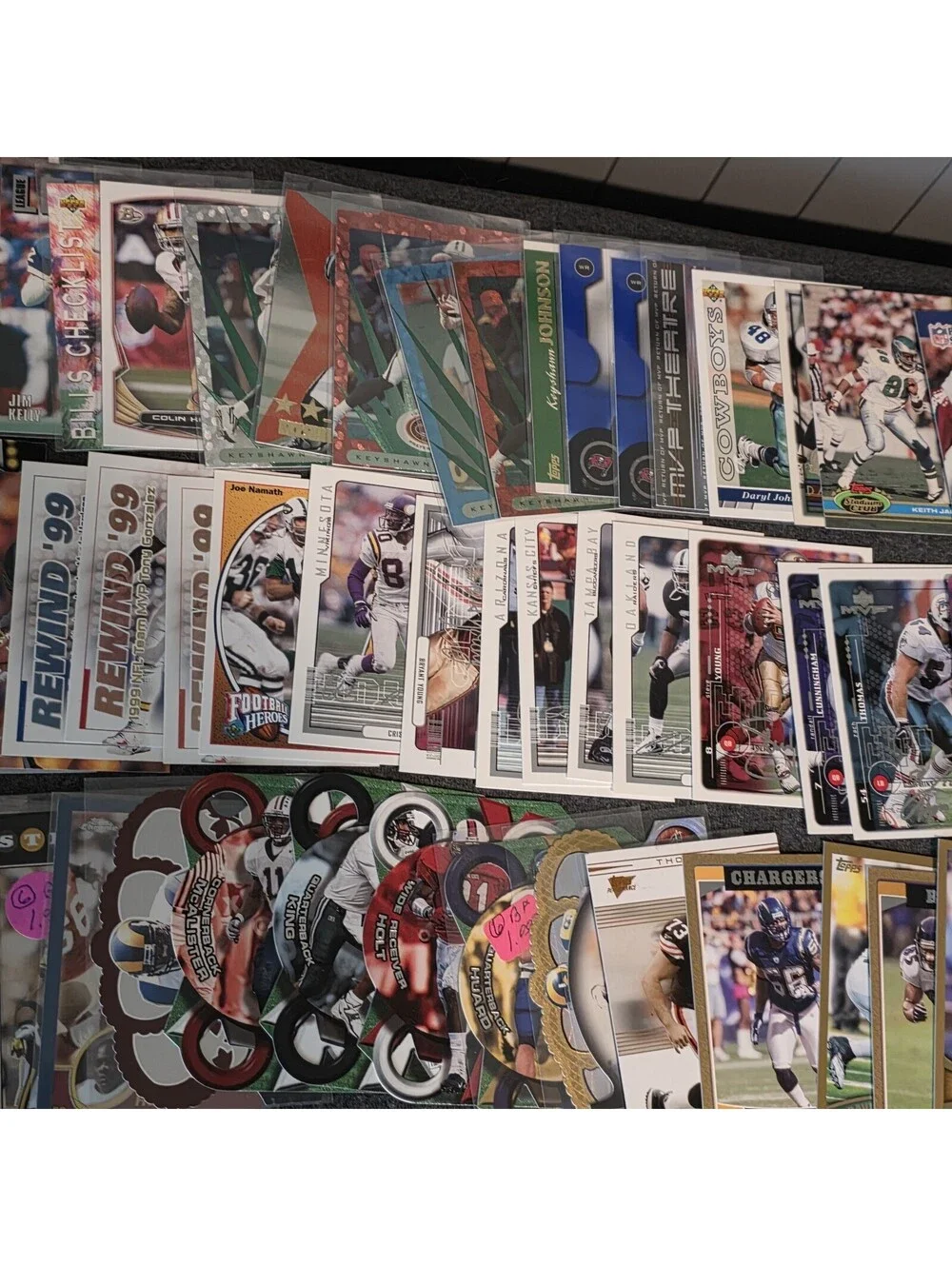 500+ Football Card Collection w/ Many Stars & HOF Players 90s 2000s